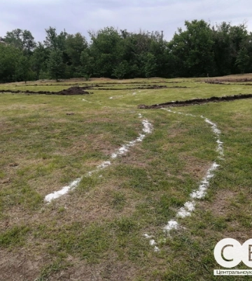 Новий сквер почали облаштовувати на Валах у Кропивницькому (фотофакт) Новий сквер почали облаштовувати на Валах у Кропивницькому (фотофакт)