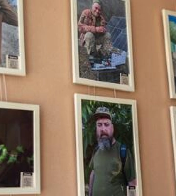 У Полтаві відкрили фотовиставку Сергія Шебеліста