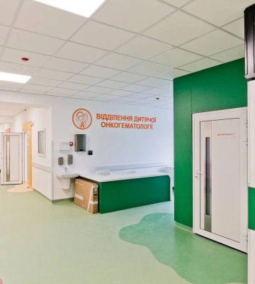 Ігор Поліщук показав реконструйоване відділення онкогематології дитячої обласної лікарні