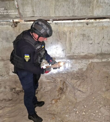 На території дитсадку у Києві виявили міну часів Другої світової