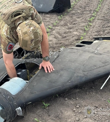 На Сумщині вибухотехніки поліції знешкоджують бойові частини збитих російських БпЛА