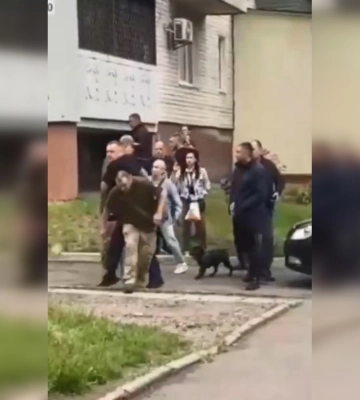 В Черкассах люди напали на военных ТЦК: что сказали в областном военкомате (видео)