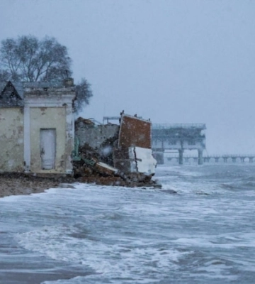 В окупованому Криму оголосили штормове попередження