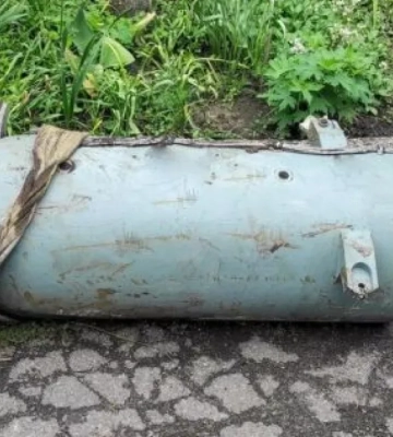 На Киевщине во двор частного дома упала российская крылатая ракета Х-101 во дворе частного дома