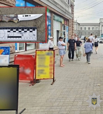У Дніпрі чоловік поранив  ножем перехожого