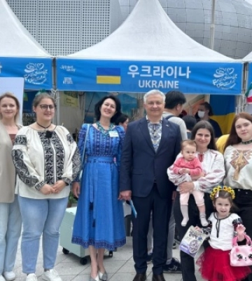 Українську культуру представили на Сеульському міжнародному фестивалі дружби