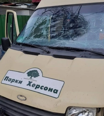 У Херсоні вранці внаслідок удару дрона постраждав чоловік
