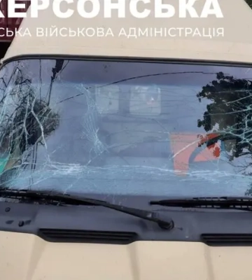 Окупанти дроном атакували комунальників у Херсоні, є поранені