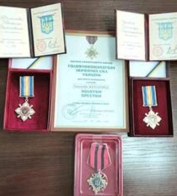 П’ятьох захисників з Полтавщини посмертно відзначили нагородами