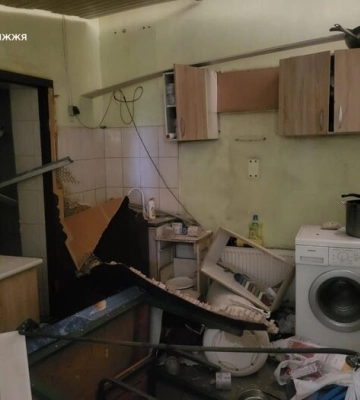Рашисти обстріляли пожежно-рятувальну частину на Запоріжжі