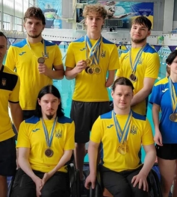 Спортсмени Київщини здобули 23 медалі на чемпіонаті України з параплавання