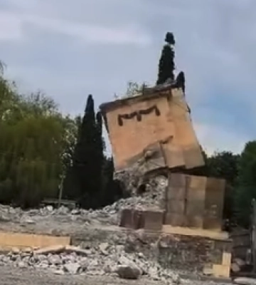 У Львові впав радянський «пагорб слави»