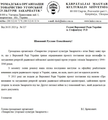 ТУКЗ-КМКС вітає законопроєкт щодо звірств радянського режиму