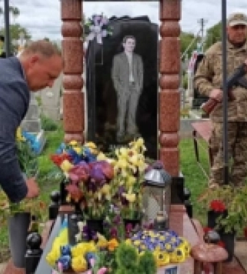 У селі на Волині вшанували пам’ять загиблого воїна