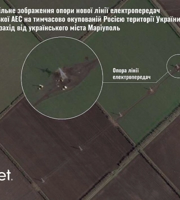 Росіяни на ТОТ будують нову електролінію для незаконного перезапуску ЗАЕС, - Greenpeace
