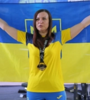 Важкоатлетка із Рівненщини Світлана Коробкова здобула золото Кубка світу з жиму лежачи у Казахстані
