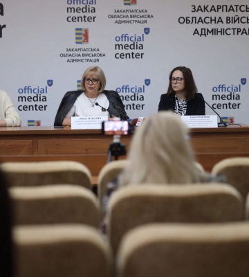 На Закарпатті відбувся брифінг на тему психічного здоров’я