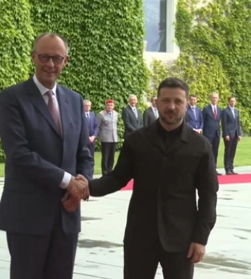 Зеленский и Мерц проводят переговоры в Берлине