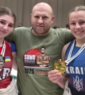 Представниці Рівненської області тріумфували на Чемпіонаті Європи з сумо серед молоді та дорослих