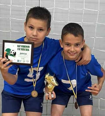 Команда ДЮСШ «Гребінка» здобула «бронзу» чемпіонату України з футзалу