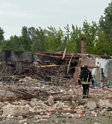 Россияне нанесли удар &quot;шахедами&quot; по Славянску: ранен 1 человек. ВИДЕО+ФОТО