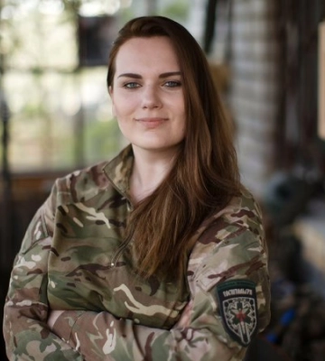 Ірина Цибух (Чека): «Єдиний вибір про свободу та волю в країні, де йде війна — це боротьба за її волю»