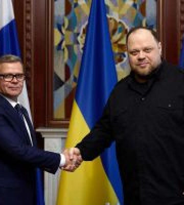 Голова Верховної Ради України Руслан Стефанчук провів зустріч із Прем’єр-міністром Фінляндії Петтері Орпо