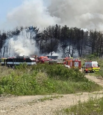 В Южной Корее разбился военный самолет
