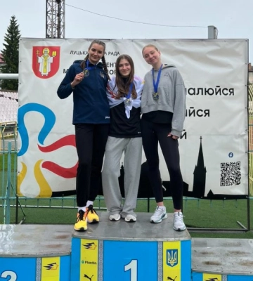 Сумські легкоатлети з медалями чемпіонату України