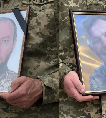 На Рівненщині попрощалися з двома військовими