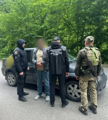 На Закарпатті прикордонники затримали організатора переправлення в Румунію військовозобов’язаної особи