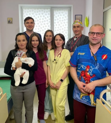 У Львові хірурги сформували немовляті жовчовивідні шляхи за допомогою робота &quot;Da Vincі&quot;