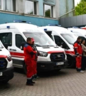 Обласна «екстренка» Рівненщини отримала п’ять нових спецавтомобілів