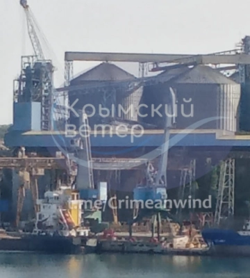 У Криму вантажать крадене українське зерно
