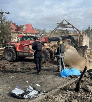 Внаслідок атаки РФ по Пологівському району відомо про двох загиблих та трьох поранених