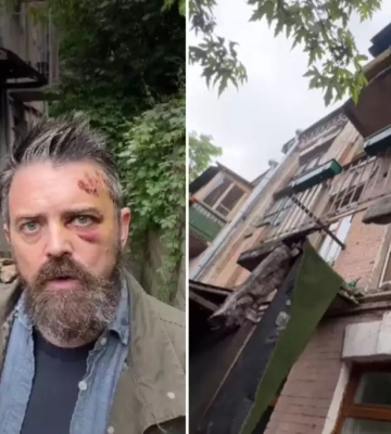 Стало відомо, хто постраждав від падіння балкона в Києві