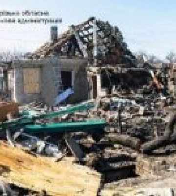 Російські авіабомби зруйнували будинки на Запоріжжі