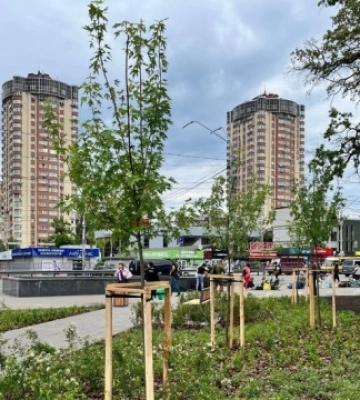 У Києві зʼявилися дев’ять нових мініскверів