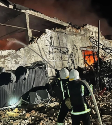 Дрон попал в отделение Новой почты: последствия ночной атаки в Одесской области