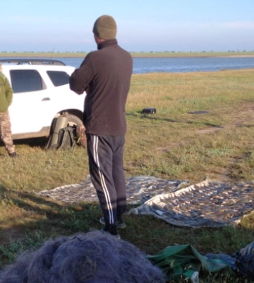 Понад 16 мільйонів гривень збитків: на Одещині затримали браконьєра просто в Нацпарку