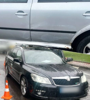 У Луцьку водійка скоїла аварію та поїхала геть з місця пригоди