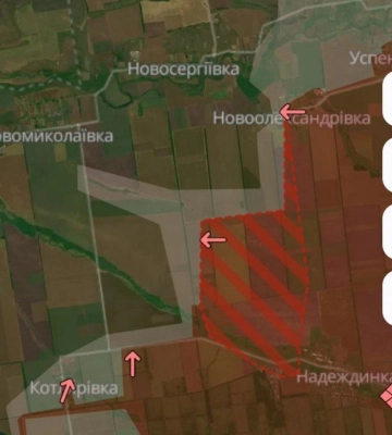 Ситуація на фронті: ворог просунувся біля двох населених пунктів на Донеччині