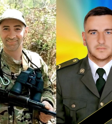 На Рівненщині попрощались із двома захисниками, життя яких обірвала війна