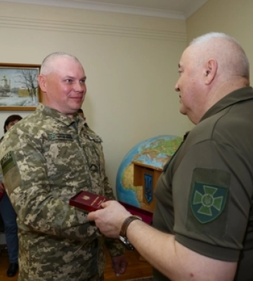Двоє прикордонників з Волині отримали державні нагороди 