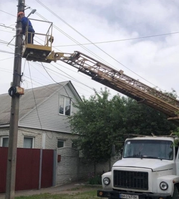 У кількох районах Сум оновили вуличне освітлення