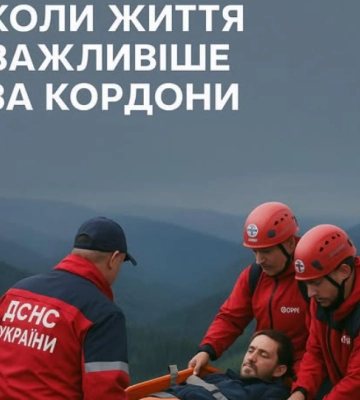 Українські рятувальники врятували чоловіка в польських горах