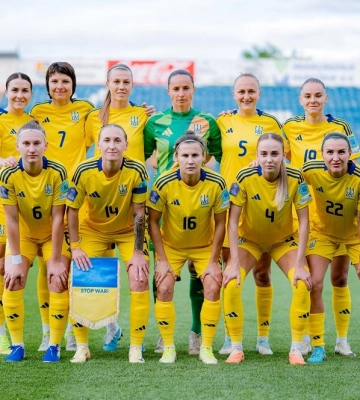 Сумська футболістка допомогла збірній України вийти в дивізіон А Ліги націй