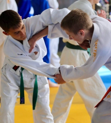 У Луцьку за чемпіонство України з дзюдо змагаються близько 120 юних спортсменів. Фото