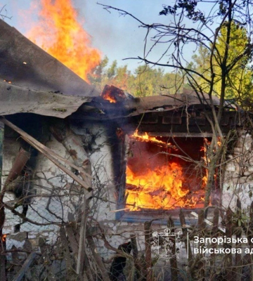 росіяни “шахедами” атакували Запоріжжя: є пошкодження (ФОТО)