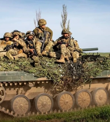 Карта боевых действий в Украине по состоянию на 01 июня 2025 года